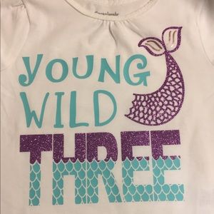 “Young Wild Three” T-shirt